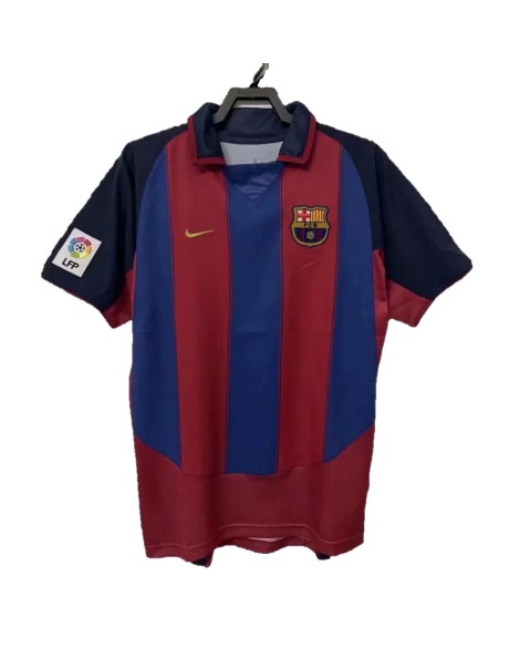 Barcelona Home Jersey Retro 2003/04 By