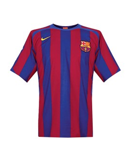 Barcelona Home Jersey Retro 2005/06 By