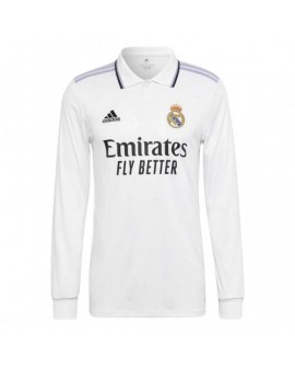 Real Madrid Home Jersey 202223 Long Sleeve