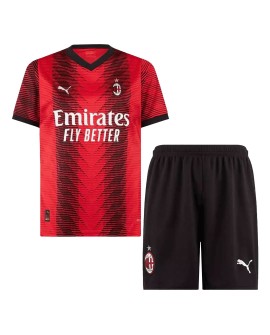 AC Milan Jersey Kit 202324 Home