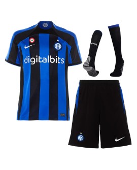 Youth Inter Milan Jersey Whole Kit 2022/23 Home