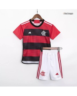 Youth Flamengo Jersey Kit 2023/24 Home