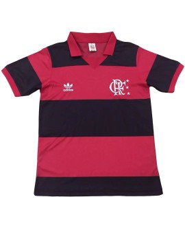 CR Flamengo Home Jersey Retro 1982 By