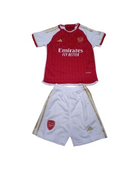 Youth Arsenal Jersey Kit 202324 Home