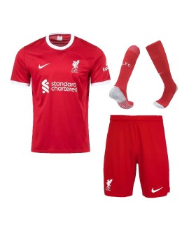 Liverpool Jersey Whole Kit 202324 Home