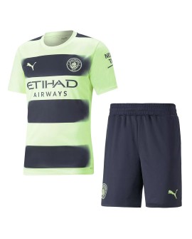 Youth Manchester City Jersey Kit 2022/23 Third
