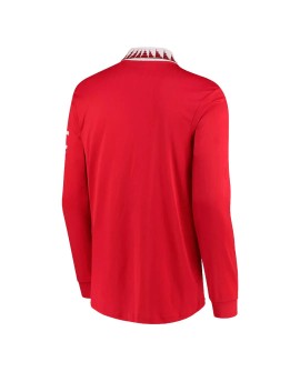 Manchester United Home Jersey 2022/23 - Long Sleeve