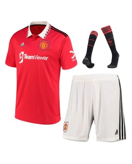 Manchester United Jersey Whole Kit 2022/23 Home