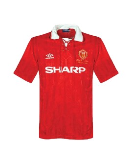 Manchester United Home Jersey Retro 1992/94 By
