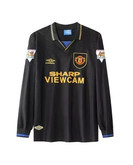 Manchester United Jersey 93/95 Away Retro - Long Sleeve