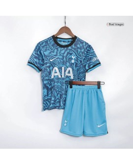 Youth Tottenham Hotspur Jersey Kit 2022/23 Third
