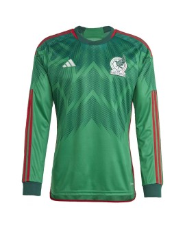 Mexico Home Jersey 2022 - Long Sleeve World Cup