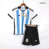 Youth Argentina Jersey Kit 2022 Home -THREE STARS