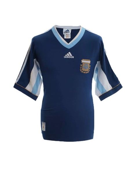 Argentina Away Jersey Retro 1998 By