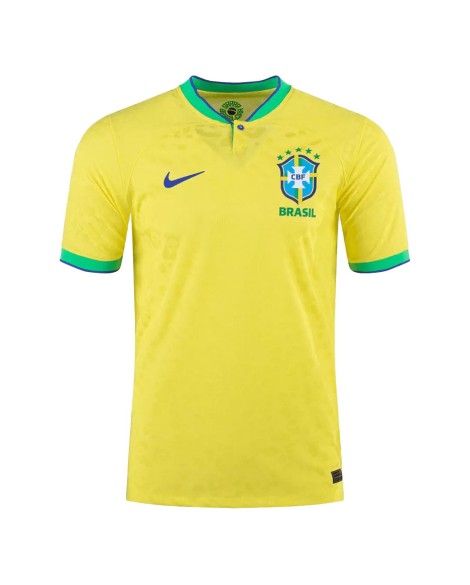 Brazil Jersey 2022 Authentic Home World Cup