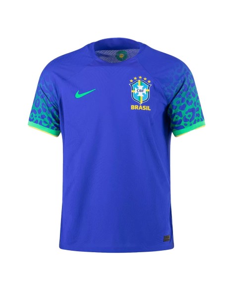 Brazil Jersey 2022 Authentic Away World Cup