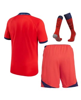 England Jersey Whole Kit 2022 Away World Cup