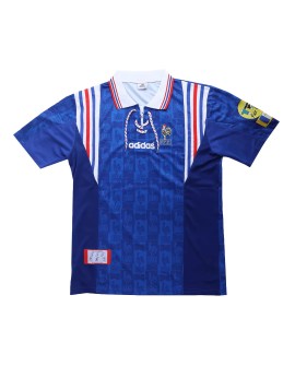 France Home Jersey Retro 1996 By