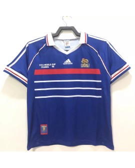 France World Cup Jersey 1998 Home Retro