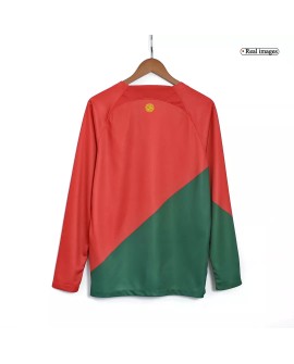 Portugal Home Jersey 2022 - Long Sleeve World Cup