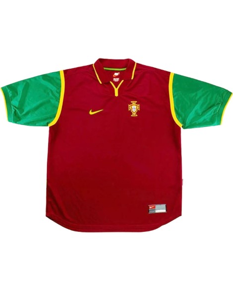 Portugal Home Jersey Retro 1999 By