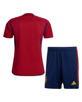 Spain Jersey Kit 2022 Home World Cup