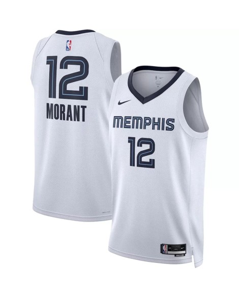 Men's Memphis Grizzlies Ja Morant #12 Nike White 2022/23 Swingman Jersey - Association Edition