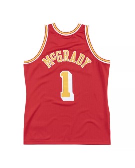 Men's Houston Rockets Tracy McGrady #1 Mitchell & Ness Red 2004/05 Swingman NBA Jersey