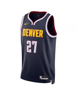 Men's Denver Nuggets #27 Jamal Murray Nike Navy 2022/23 Swingman Jersey - Icon Edition