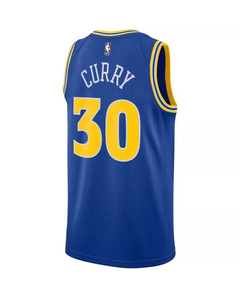 Men's Golden State Warriors Stephen Curry #30 Royal 2022/23 Swingman Player Jersey - Classic Edition