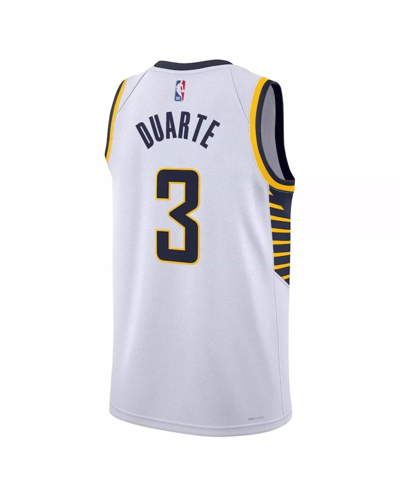 Adult Indiana Pacers #33 Myles Turner Association Swingman Jersey by Nike