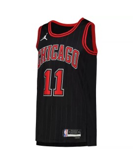 Men's Chicago Bulls DeMar DeRozan #11 Jordan Brand Black 2022/23 Swingman Jersey - Statement Edition