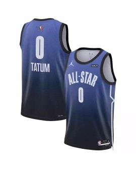 Men's Jayson Tatum #0 Jordan Brand Blue 2023 NBA All-Star Game Swingman Jersey