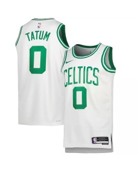 Men's Boston Celtics Jayson Tatum #0 Nike White 2022/23 Swingman Jersey - Association Edition