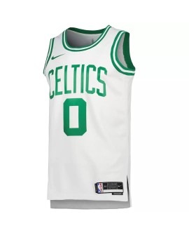 Men's Boston Celtics Jayson Tatum #0 Nike White 2022/23 Swingman Jersey - Association Edition