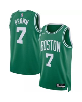 Men's Boston Celtics Jaylen Brown #7 Nike Kelly Green 2022/23 Swingman Jersey - Icon Edition