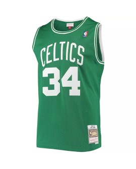 Men's Boston Celtics Paul Pierce #34 Mitchell & Ness Green 2007/08 Reteo Swingman Jersey