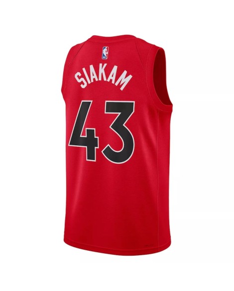 Men's Toronto Raptors Pascal Siakam #43 Red 2022/23 Swingman Jersey - Icon Edition