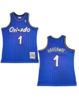 Men's Orlando Magic Hardaway #1 Mitchell & Ness Blue 1994/95 Swingman NBA Jersey