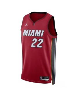 Men's Miami Heat Jimmy Butler #22 Jordan Brand Red 2022/23 Swingman Jersey - Statement Edition